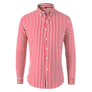 I-0317 Nuova Camicia Primaverile Autunnale da Uomo, Moda Manica Lunga, Vestibilità Regolare, <span class=keywords><strong>Blusa</strong></span> <span class=keywords><strong>Maschile</strong></span> Taglie Forti, T-shirt - Product Image 6