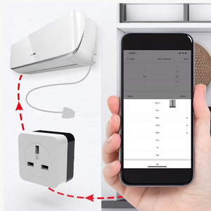 Aplicación de Control Remoto <span class=keywords><strong>para</strong></span> Aire Acondicionado <span class=keywords><strong>WiFi</strong></span> Tuya Smart Home, Control Remoto Programable <span class=keywords><strong>para</strong></span> Enchufes Inteligentes Estándar de EE. UU./UE/Reino Unido - Product Image 2