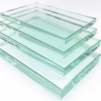 Vidrio Templado de Seguridad para Construcción de 4mm, 5mm, 6mm, 8mm, 10mm y 15mm, Venta al Por Mayor de Fábrica, para Ventanas y Puertas de Edificios