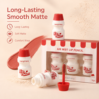 Vente en gros de rouge à lèvres à label privé, rouge à lèvres mat imperméable longue durée, kit de rouge à lèvres non collant, gloss à lèvres, emballage personnalisé, logo OEM ODM