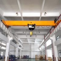 Kran Overhead EOT Tipe Eropa 5 Ton 16 Ton Single Girder untuk Pengangkatan Industri