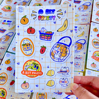 Autocollants en vinyle personnalisés, formes et couleurs sur mesure, logo personnalisé, feuille d'autocollants pour journal, autocollants en papier pour usage promotionnel