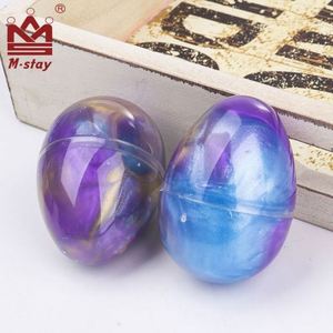 Galaxy Egg Slime <b>Kit</b>-<b>Clay</b> Plastic & Eco-friendly Gelatin DIY Soft Toy for Kids Easy Play Relieve Stress - Product Image 2