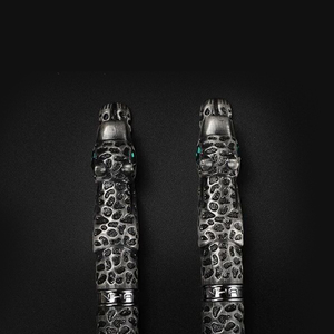 Stylos plume Jinhao, design de papeterie antique et cool, cadeaux, <span class=keywords><strong>collection</strong></span> de courbes animalières, souvenir, nouveau stylo de luxe, art du léopard - Product Image 6