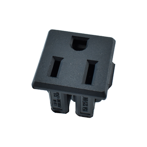 15a 250v एसी पावर इनलेट एम्बेड यूके प्लग महिला औद्योगिक 3पिन दीवार सॉकेट एक आउटलेट सॉकेट - Product Image 5