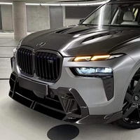 Kit de carrosserie BTC en fibre de carbone sèche Larte Design Style pour BMW X7 G07 Kit de carrosserie comprend une lèvre de pare-chocs avant diffuseur arrière aileron de racine