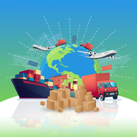 Agent d'expédition express Chine-USA Amazon FBA, livraison rapide porte-à-porte DDP, livraison par fret aérien, droits payés