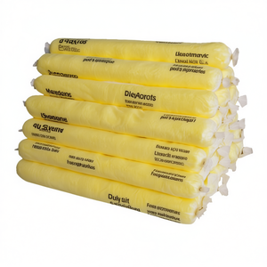 Manchons absorbants universels Ttake, couleur jaune, lot de 12, pour le contrôle des déversements - Product Image 2