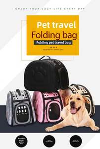 <span class=keywords><strong>Sac</strong></span> de transport pliable <span class=keywords><strong>pour</strong></span> animaux de compagnie, style extérieur, petit format, en EVA, avec fenêtres en maille, motif animalier, <span class=keywords><strong>pour</strong></span> chat et <span class=keywords><strong>chien</strong></span>, idéal <span class=keywords><strong>pour</strong></span> les voyages – Offre Spéciale - Product Image 4