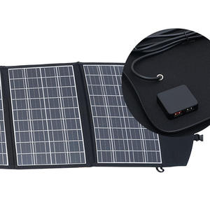 <span class=keywords><strong>Panneau</strong></span> <span class=keywords><strong>solaire</strong></span> de charge rapide noir <span class=keywords><strong>100</strong></span>% monocristallin 550W, batterie externe mobile pliable et flexible - Product Image 5