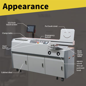 SIGO TH600 Machine à relier les livres Papier couché exécutif robuste <span class=keywords><strong>Colle</strong></span> thermofusible Conception souriante Machines de traitement du papier - Product Image 6