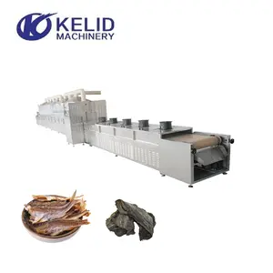 Industrial Shrimp Prawns Drying Machinery Oven Microwave Dryer for Spirulina