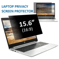 Filtre de confidentialité anti-espion et anti-lumière bleue 2 voies 15,6 pouces 16:9 pour ordinateur portable HP, protection d'écran anti-reflet amovible OEM ODM