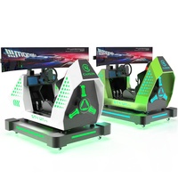 NUEVO Vr Race Simulator GT4 Ultra F1 Racing Car Vr 3 Pantalla Car Racing Simulador de realidad virtual para la venta