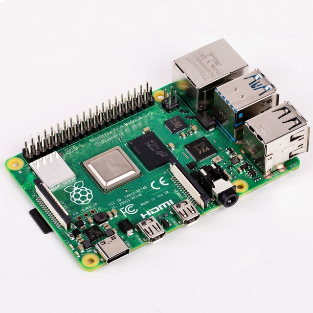 Original Raspberry Pi 4 Model B 2GB/4GB/8GB Open Source Development Board with WiFi 2 USB 3.0 Ports Gigabit Ethernet Start Kit
