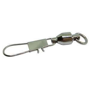 Émerillons et agrafes de pêche haut de gamme en acier inoxydable pour eau douce avec roulement à billes et fermoir de verrouillage - Product Image 6
