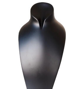 หุ่นโชว์สร้อยคอผู้หญิงแบบกำมะหยี่เงาเคลือบด้าน - Product Image 1