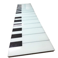 Lumières de scène LED romantiques à effet ciel étoilé, dalles de piano pour piste de danse, lampe souterraine à induction électrostatique à étoiles scintillantes