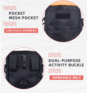 Luxury Pet Training Bag with Foldable Waist Shoulder Strap Sustainable <b>Dog</b> Treat Pouch for Puppy Classic Style Slings - Product Image 3