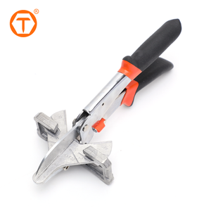 Tijeras de ángulo de 45 grados, alicates de corte para PVC, herramienta manual multifunción ajustable para cortar molduras y canaletas - Product Image 1