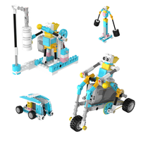 KZ-PF-SD Smart Robot 72-in-1 STEM Robot Kit Building Blocks DIY Robot Programming Bricks Brinquedos Educativos para Crianças Idades 6 7 8