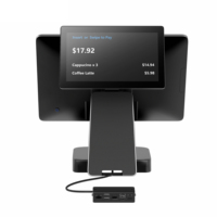 Sistema Punto de Venta (TPV) Super Slim POS de 15 Pulgadas, Hardware EPOS Todo en Uno para Comercio Minorista