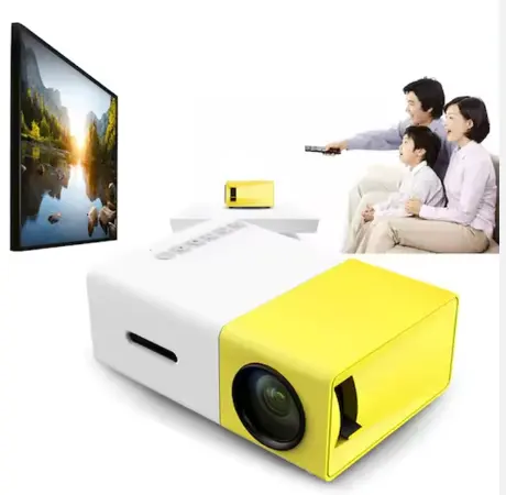 Best seller projetor levou YG300 inteligente mini bolso AV HD interfaces Home Theater Video Projector