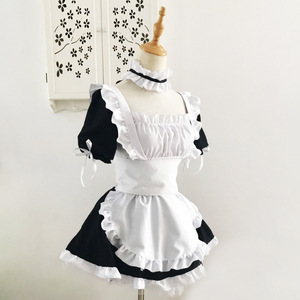 Zixiao Maid Outfit Women Adult Lolita Cosplay Costume Dress Sora Maid TV Character - Product Image 2