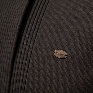 Men's <b>Cardigan</b> <b>Sweater</b> Autumn Winter Knitwear Business Leisure Anti Pilling Straight Cylindrical Fit 95% Wool Content - Product Image 4