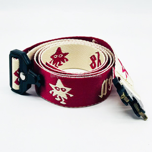 <span class=keywords><strong>Cintura</strong></span> in Tessuto Jacquard Personalizzata con Logo per Uomo, Donna, Ragazza e <span class=keywords><strong>Ragazzo</strong></span>, in Poliestere, Nylon e Tela, per Sci e Moda - Product Image 6