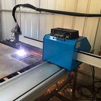 Découpeuse plasma CNC portable de précision pour métaux, type portique, 120A et 200A, pour découpe à la flamme