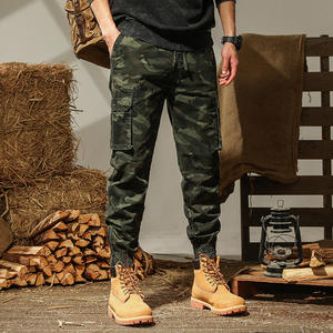 Hot Sell Camouflage <b>Work</b> Pants Men's Loose Fashion <b>Cuffed</b> Pants Sweatpants for Autumn and Winter Casual Pants - Product Image 6