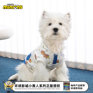 Hoopet Huayuan Pet Supplies Minions Hoodie For Dogs And <b>Cats</b> Fall Season Comfortable Pet <b>Clothes</b> - Product Image 5