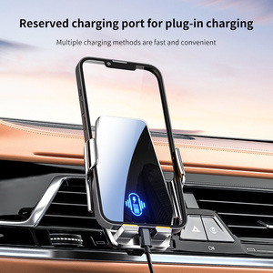 Support de téléphone avec <span class=keywords><strong>chargeur</strong></span> sans fil <span class=keywords><strong>Chargeur</strong></span> sans fil automatique pour iphone 15 Pro Max <span class=keywords><strong>Chargeur</strong></span> de voiture sans fil à serrage automatique Haute vitesse - Product Image 6