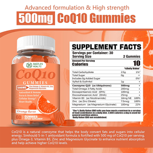 Servizio ODM Completo Integratore Naturale di CoQ10 per la Fertilità Combinato con <span class=keywords><strong>Carnitina</strong></span> in Gommose - Product Image 4