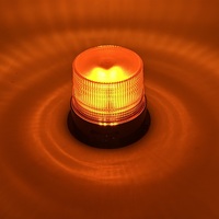 Feux de signalisation à LED rechargeables, 24 LED, base magnétique puissante, lumière clignotante d'urgence pour toit
