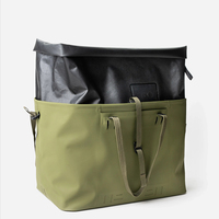Sac fourre-tout de plage en nylon enduit de TPU imperméable, grand sac étanche à enroulement personnalisé pour activités de plein air, bateau, camping, pour hommes et femmes