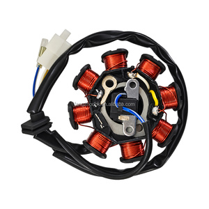 Bobine de stator de magnéto de moto pour WH100, pièce de rechange électrique pour l'entretien et les réparations - Product Image 1