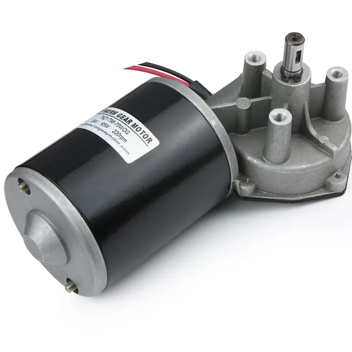 12v 24v sonsuz dişli redüktör MOTOR