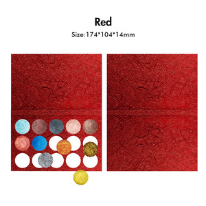 Bán Sỉ Bảng Màu Mắt Rỗng 15 Màu Bảng Màu Mắt Rỗng Nhãn Hiệu Riêng Bảng Màu Mắt Sáng Bóng Vàng Kim Sombras De Ojos 26Mm - Product Image 6