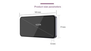 Système de caméra double 1080P BSD pour angles morts (ambidirectionnel) avec écran large 6,25 pouces, DVR de voiture, caméra de tableau de bord et détection d'angle mort, boîte noire automobile - Product Image 6