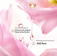 GECOMO No Man's Land Rose Perfume, Parfum Floral Léger Longue Durée, Vaporisateur de Parfum Français