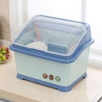 Scolapiatti da Cucina in Plastica, Armadio Portaoggetti Verticale Grande Capacità, Fornitura all'Ingrosso
