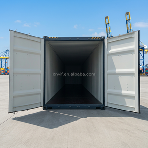 Conteneur High Cube de 40 pieds neuf, directement de l'usine, en acier Corten 40HQ, conteneur de transport de marchandises sèches, couleur et logo personnalisés disponibles - Product Image 4