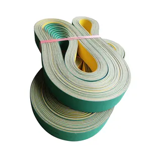 Spinnband 2540 * 10 mm grünes Spindelband mit Fingerreih für die Spinn textilienmaschinen-Ersatzteile