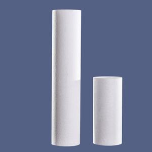 Filtro de agua PP de nueva tecnología Cartucho de filtro soplado en fusión de PP de alta retención de 28 mm para prefiltro de agua pura - Product Image 1