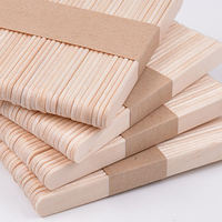 Bâtonnets de glace biodégradables en bois, écologiques, personnalisables avec logo, vente en gros