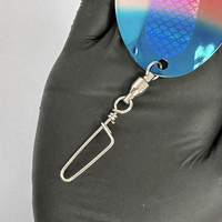 Vente en gros OEM Jet Dodgers Leurre cuillère de pêche en acier inoxydable à effet flottant pour la pêche en mer, en lac, en bateau, pour le bar, le saumon, le thon, la truite