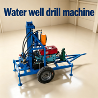 Foreuse mobile sur chenilles hydraulique YG-200 pour puits domestiques en Tunisie