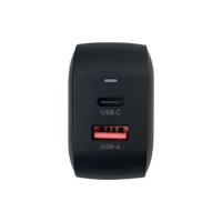Chargeur rapide USB-C PD 35W à double port, écoénergétique, pour téléphone portable, usage quotidien, charge à domicile
